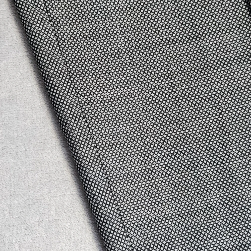 New Cricketeer Grey Birdseye Dress Pants 36 Quiet Luxury Dark Academia Wool Blen